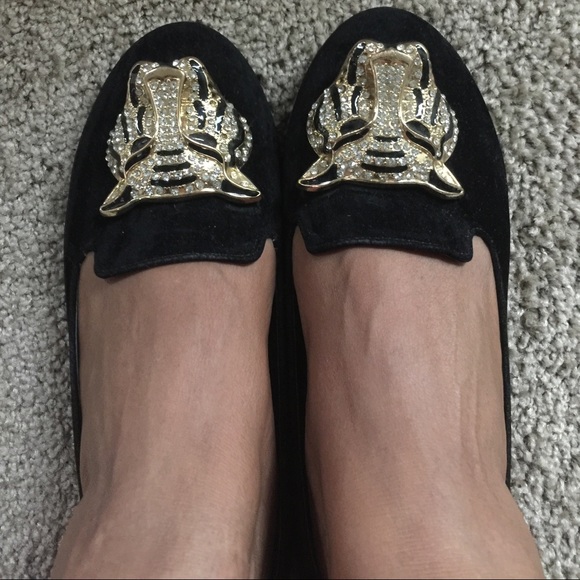 🎉Cute black tiger loafer/flat🎉