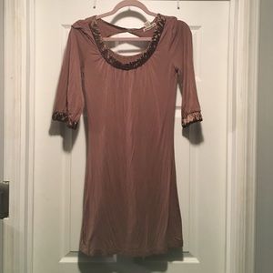 Taupe dress