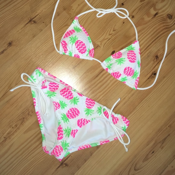 Pineapple bathing suit
