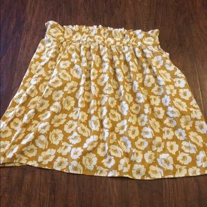 Floral skater skirt