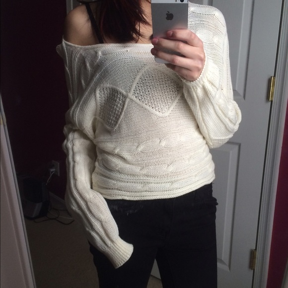 Forever 21 Off the Shoulder Sweater