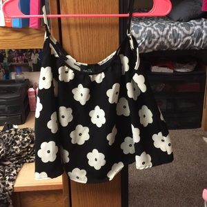Flower crop top