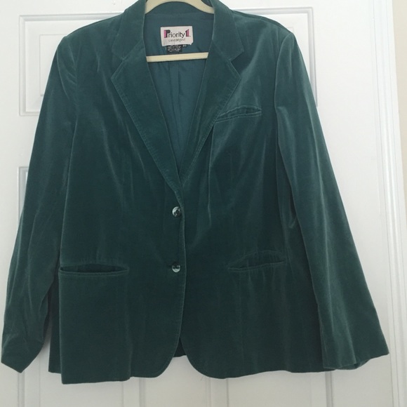 Vintage jewel tone blazer