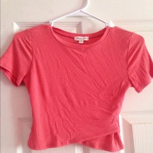 UO Coral Crop Top