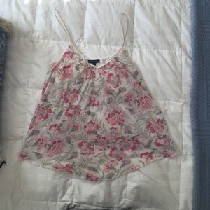 American Eagle, floral tank top