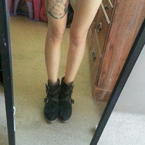 Biker Inspired Booties