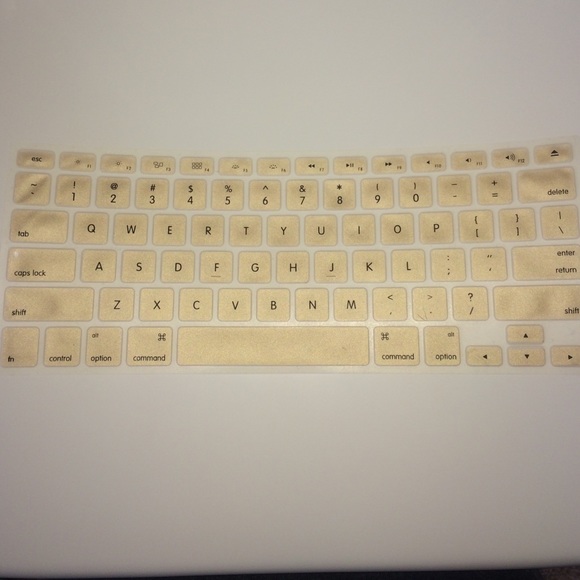MacBook Pro Gold Keyboard Cover