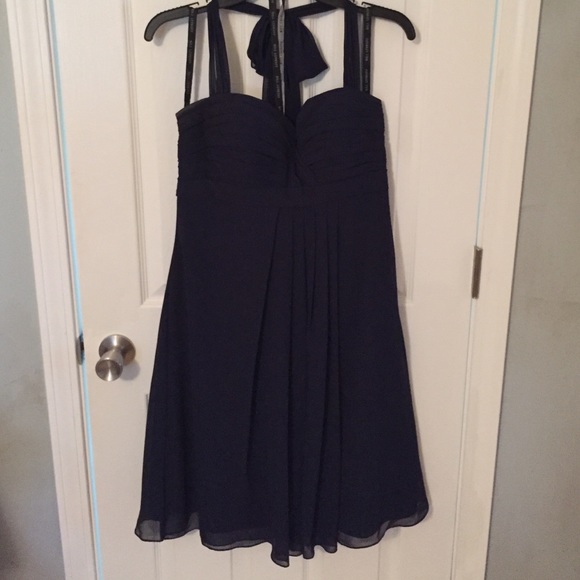 Navy bridesmaid dress