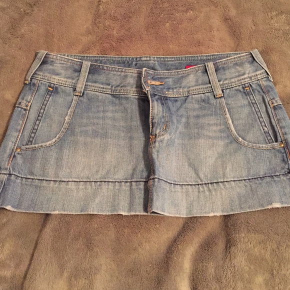 express jean skirts
