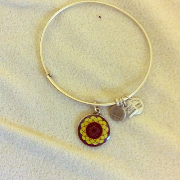 Alex and Ani Sunflower bracelet