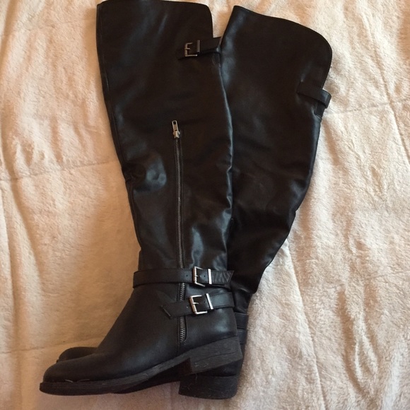 Over the knee boots & moto booties