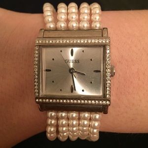 Guess pearl watch