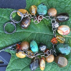 Silpada multi stone bracelet