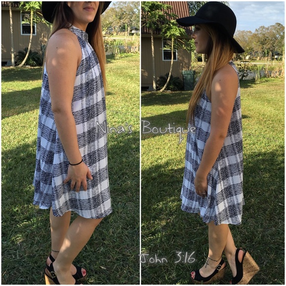 LAST ONE✔️Fun plaid dress - Picture 4 of 4