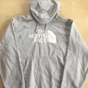 Grey North Face Hoodie