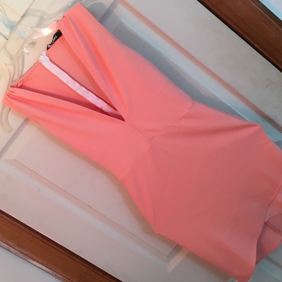 Peach Dress