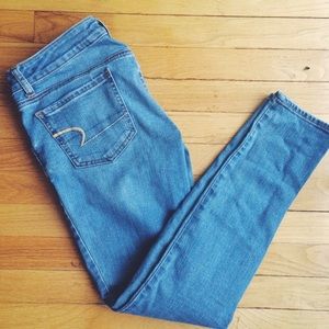 Low-Rise Skinny Jeans