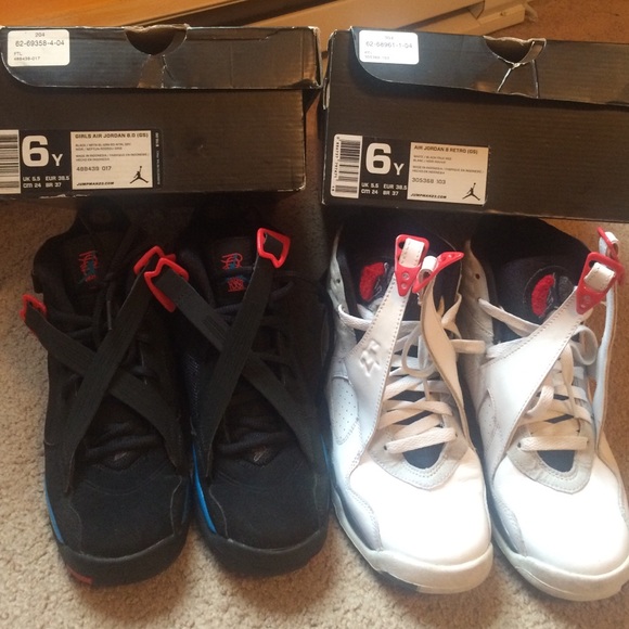 JORDANS 8 & 8.0