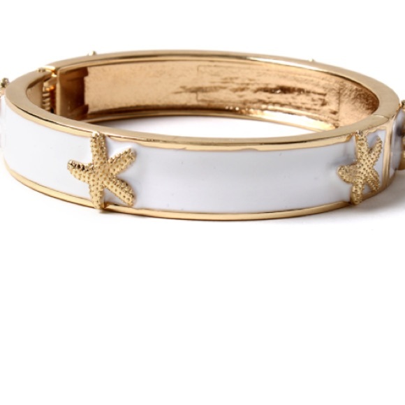 Starfish enamel cuff