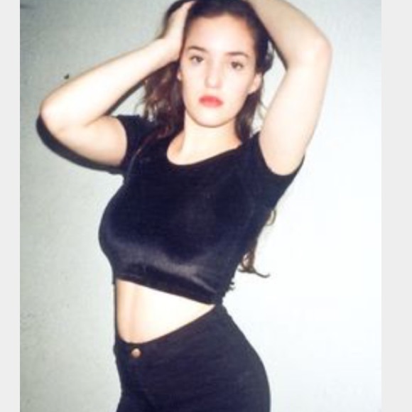 American Apparel crop top NWOT