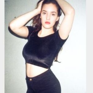 American Apparel crop top NWOT