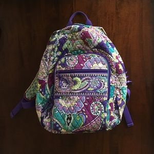 Vera Bradley Campus Backpack in Heather