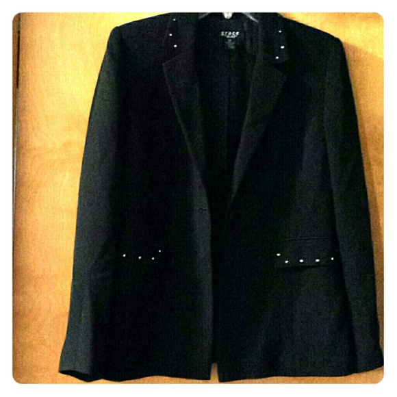 Black blazer jacket