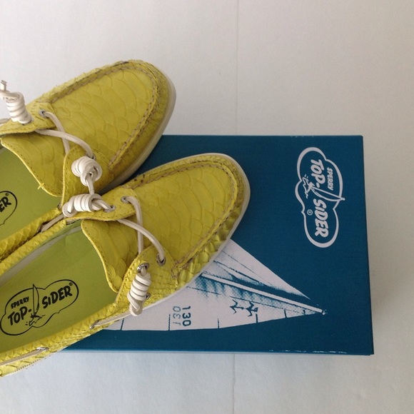 NEW Sperry Top Sider A/O Python