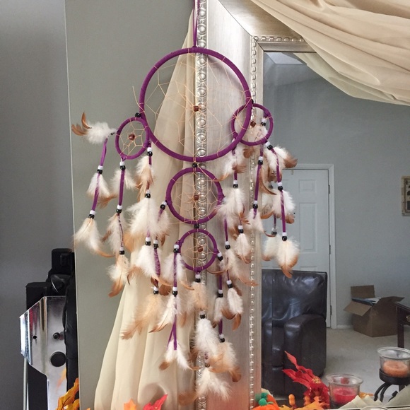 Large purple dream catcher