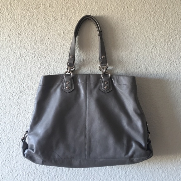 Coach Satchel (gray) - Picture 2 of 4