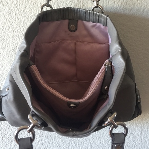 Coach Satchel (gray) - Picture 4 of 4