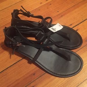 EXPRESS Strappy Sandals, NWT!