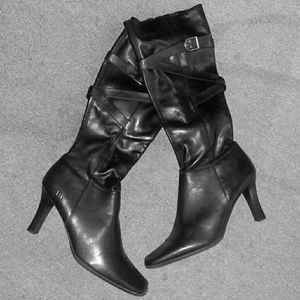 Black Heeled Boots