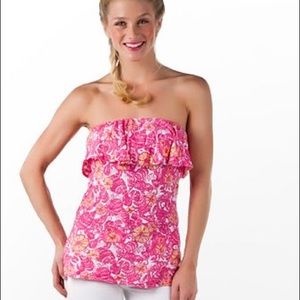 Lilly Pulitzer Wiley top in Chum Bucket M