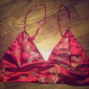 Asian inspired bralet