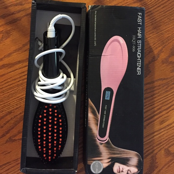 Hair Brush Hair Straightener