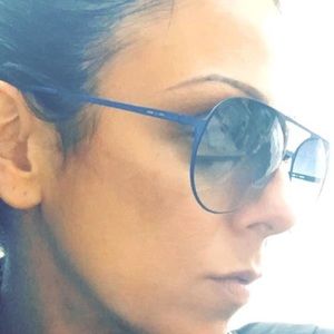 Blue aviator Italia independent