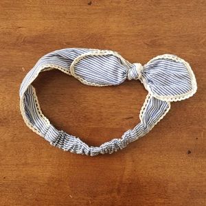 Urban Outfitters wire bow headband