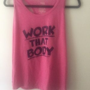 work out tank