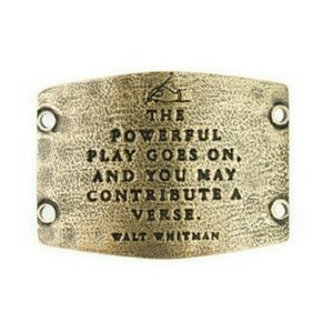 The powerful play large brass sentiment