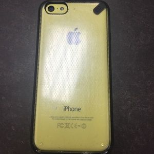 iPhone 5c PureGear slim shell transparent case