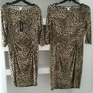 Christine V Animal Print Dress