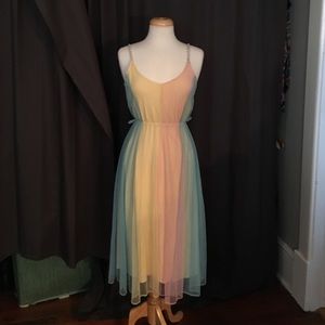 UNIF pastel tulle dress