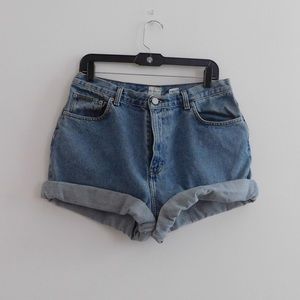Calvin Klein Denim High Waisted Shorts