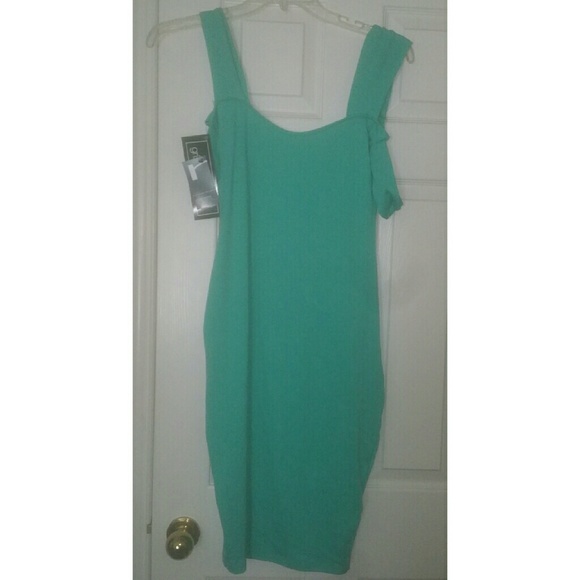 🎉🎉HP🎉🎉Rebdolls Aqua Midi Dress - Picture 2 of 3