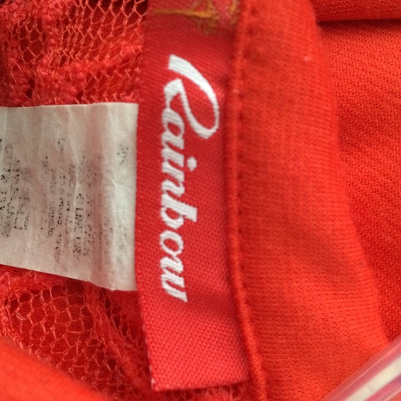 💰Orange Color "Rainbow" Top / Blouse Size XL - Picture 4 of 4