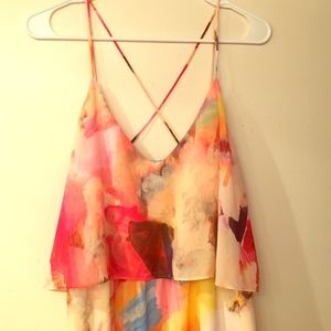 H&M Patterned Maxi Dress