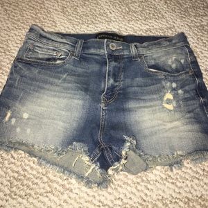 Express jean shorts