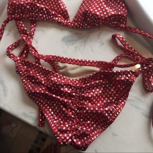 New Little Scrunch Butt Bikini size XS -Small