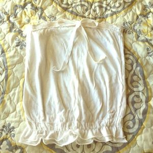Hollister, white, camisole crop top